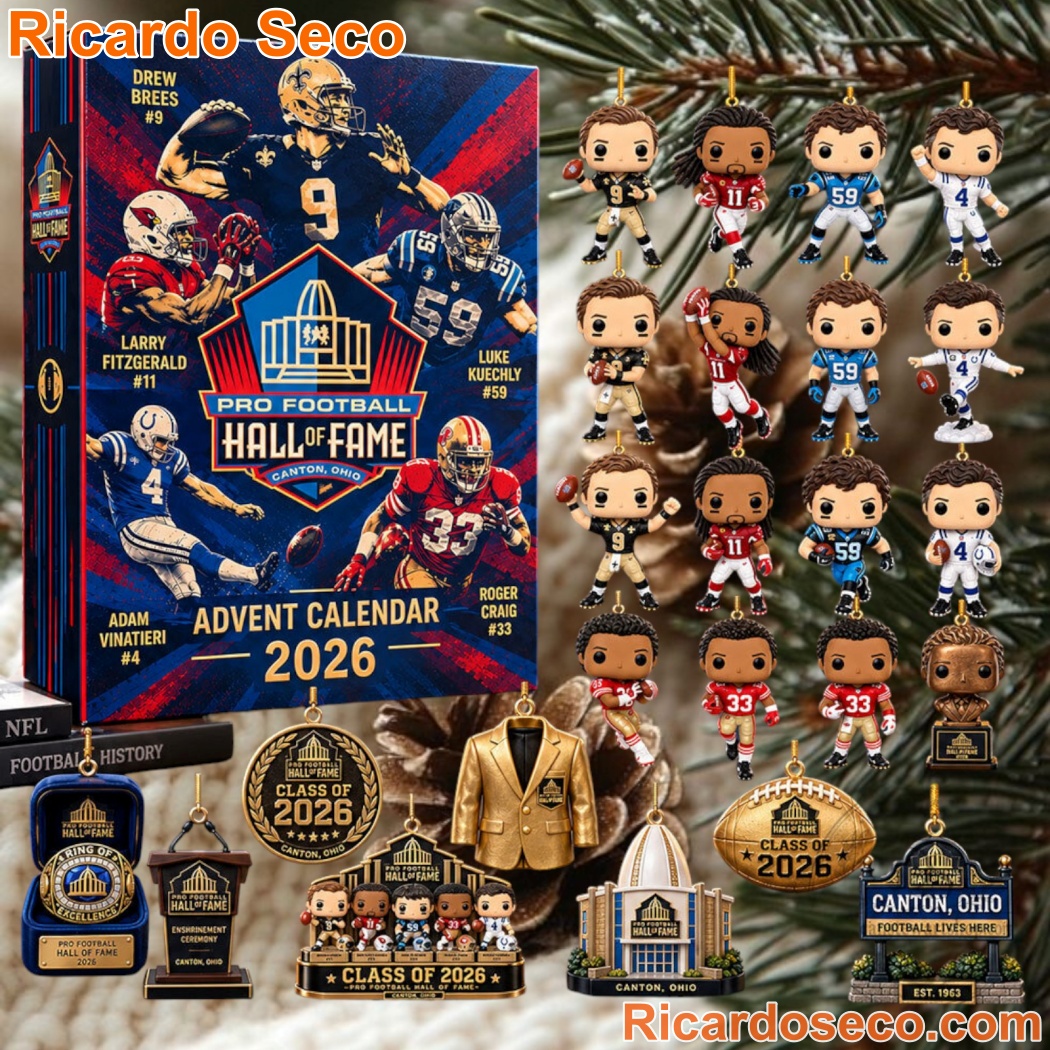 Pro Football Hall Of Fame Christmas 2026 Advent Calendar Pro Football Hall Of Fame Christmas 2026 Advent Calendar T4AR7OM