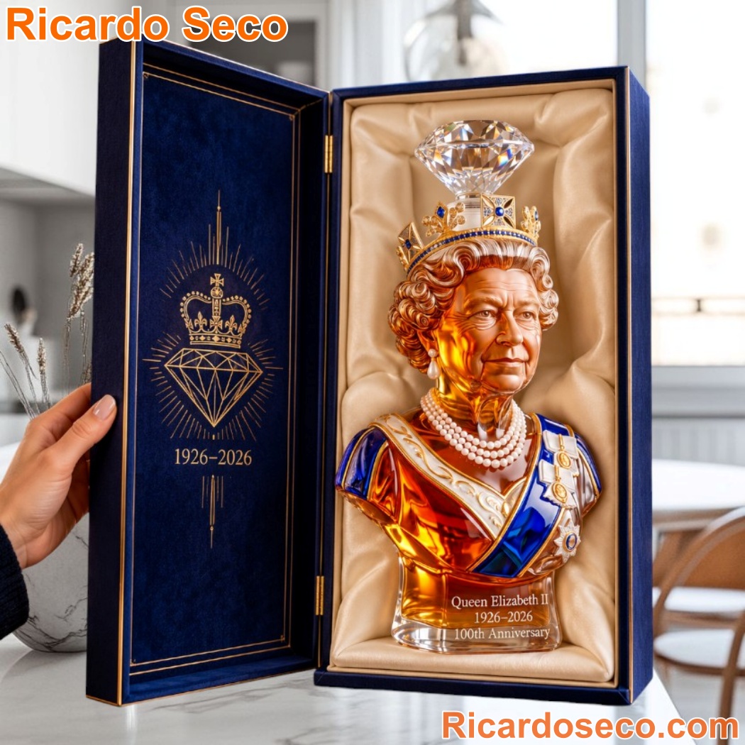 Queen Elizabeth II 100th Anniversary Crystal Whiskey Bottle-a Queen Elizabeth II 100th Anniversary Crystal Whiskey Bottle-a ULQBykl