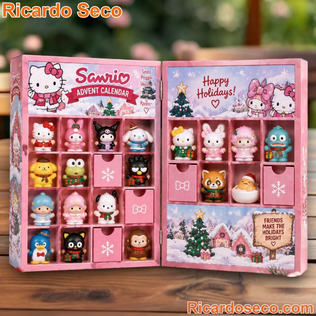 Sanrio Cute Friends Christmas Advent Calendar Sanrio Cute Friends Christmas Advent Calendar nu495Lw