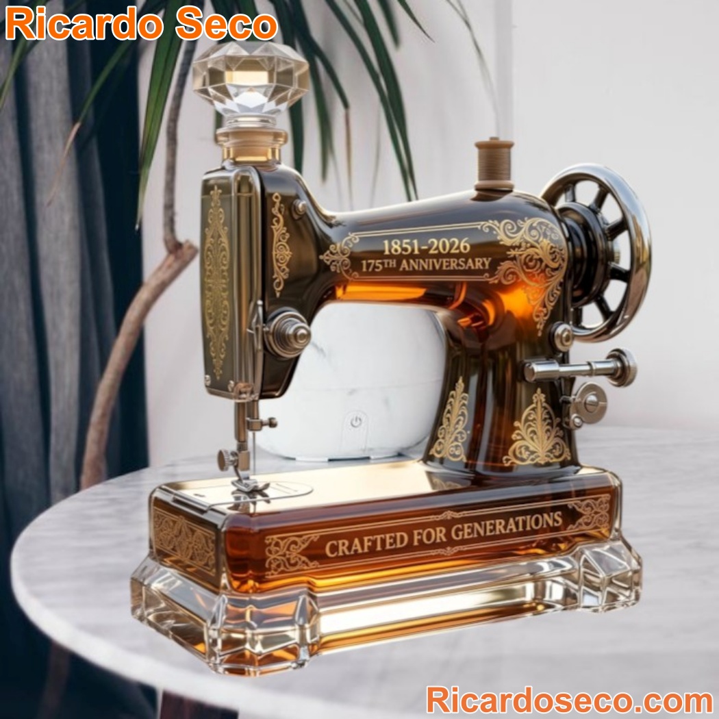 Sewing Machine 1851-2026 175th Anniversary Commemorative Whiskey Decanter Sewing Machine 1851-2026 175th Anniversary Commemorative Whiskey Decanter q9SCZTd