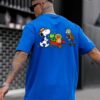 Snoopy Plants And Zombies Garden Cute T-shirt-c ThdEVNk
