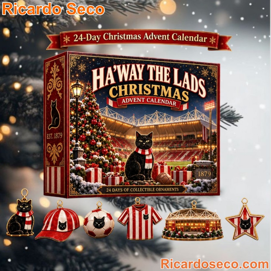 Sunderland AFC Ha'way the Lads Christmas Advent Calendar ZQfuyr8
