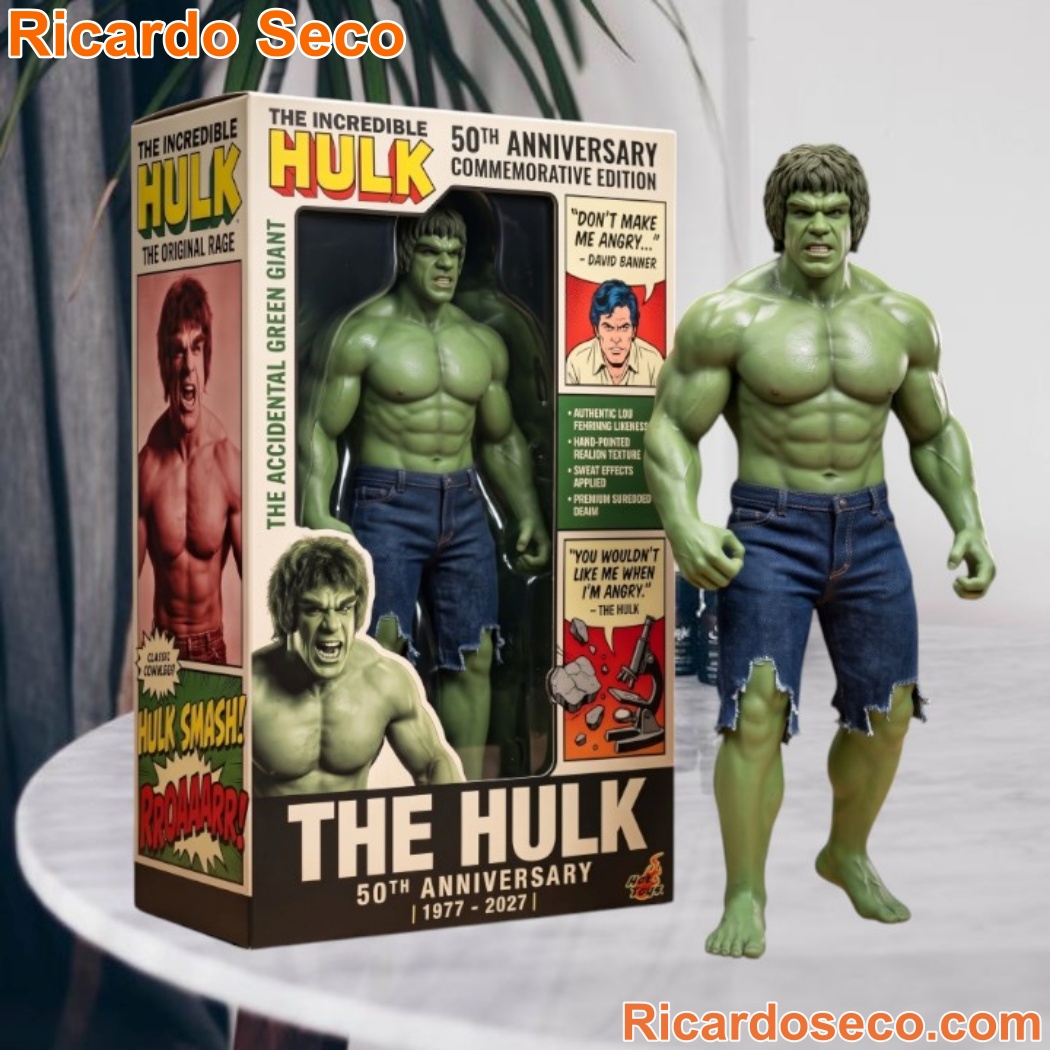 The Incredible Hulk 1977-2027 50th Anniversary Edition Figure X0UM7GF