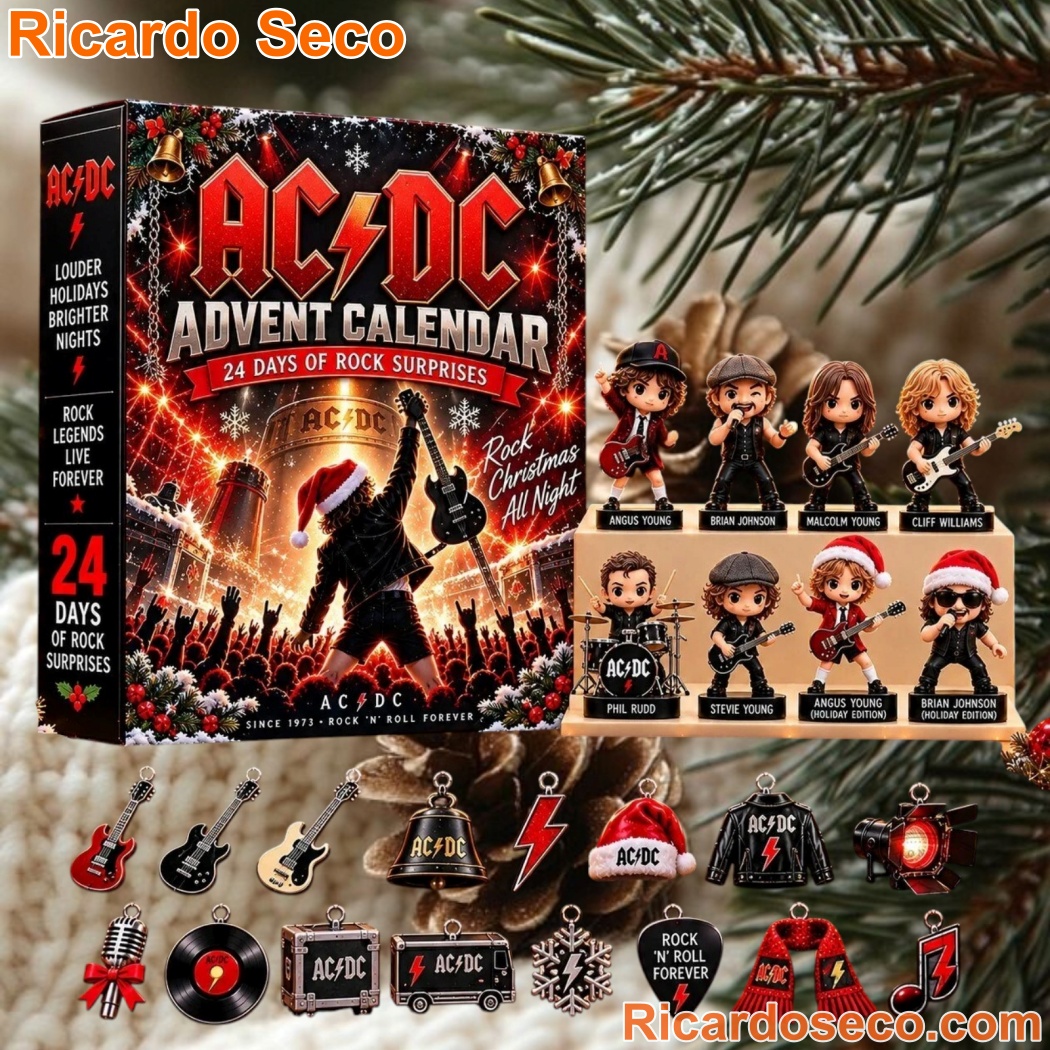 ACDC Rock Legends Rock Christmas All Nite Advent Calendar ACDC Rock Legends Rock Christmas All Nite Advent Calendar WpEvb4U