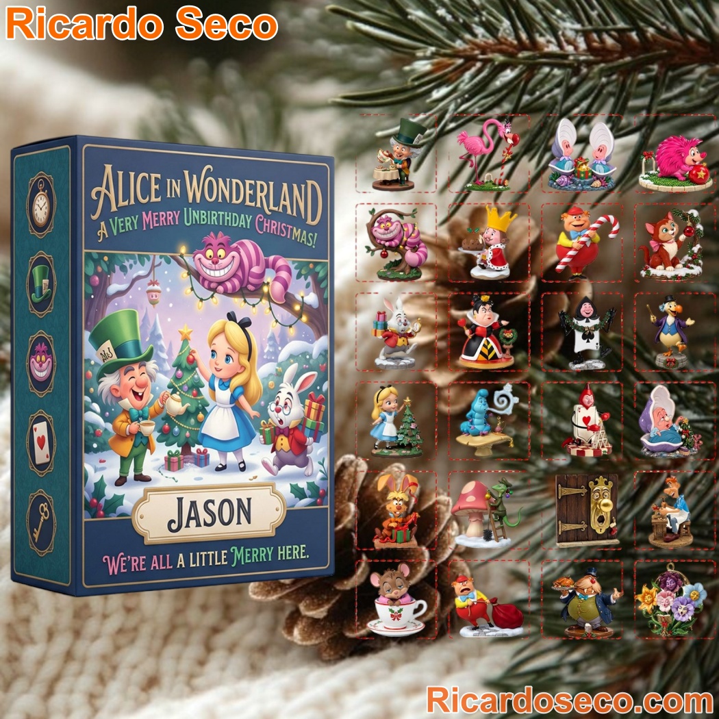 Alice In Wonderland Unbirthday Christmas 2026 Advent Calendar-a Alice In Wonderland Unbirthday Christmas 2026 Advent Calendar-a Jp1VUO5