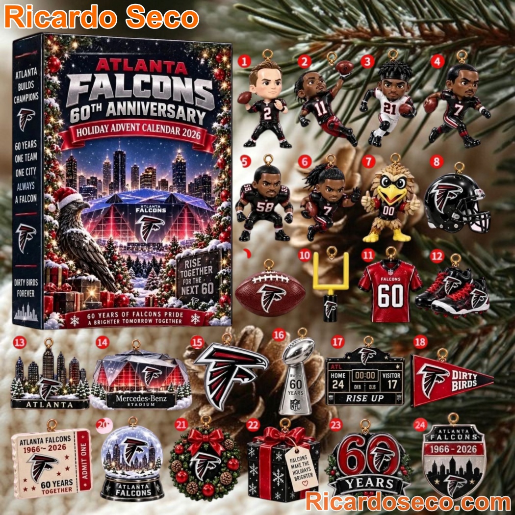 Atlanta Falcons 60 Years Of Flacons Pride 2026 Advent Calendar-a Atlanta Falcons 60 Years Of Flacons Pride 2026 Advent Calendar-a oUaCbfE