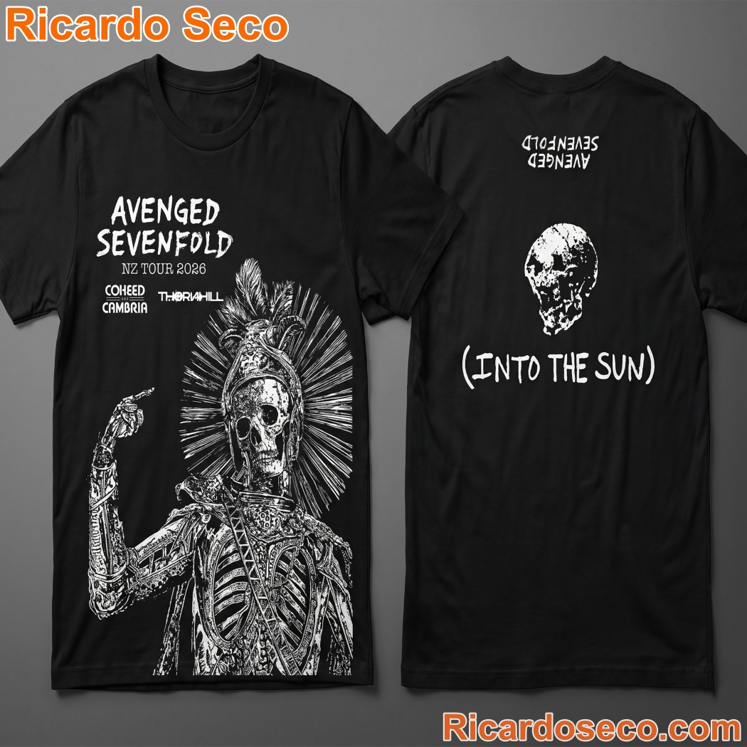 Avenged Sevenfold Australia New Zealand Tour 2026 Shirt Avenged Sevenfold Australia New Zealand Tour 2026 Shirt W5ZuYzi