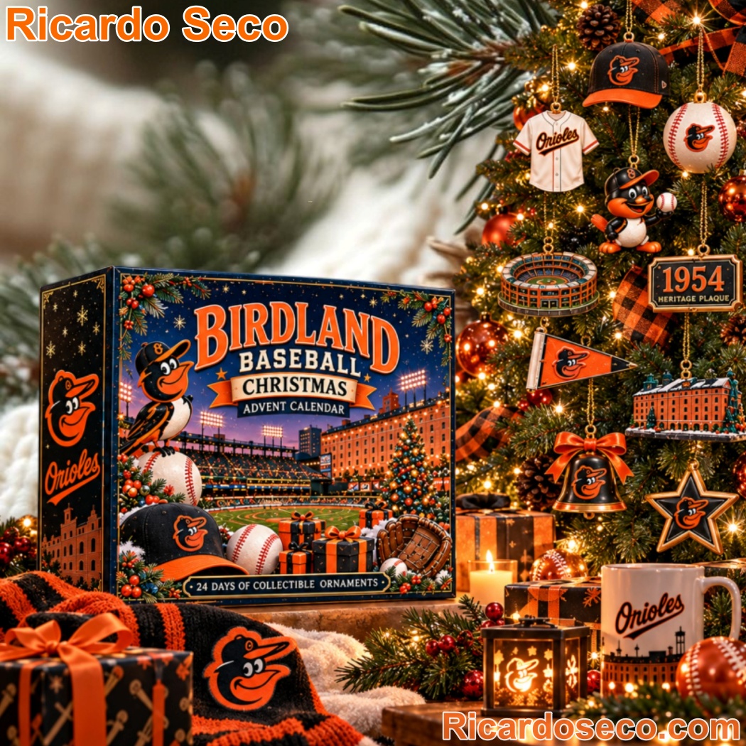 Baltimore Orioles Birdland Baseball Christmas Advent Calendar-a Baltimore Orioles Birdland Baseball Christmas Advent Calendar-a PQRz82k