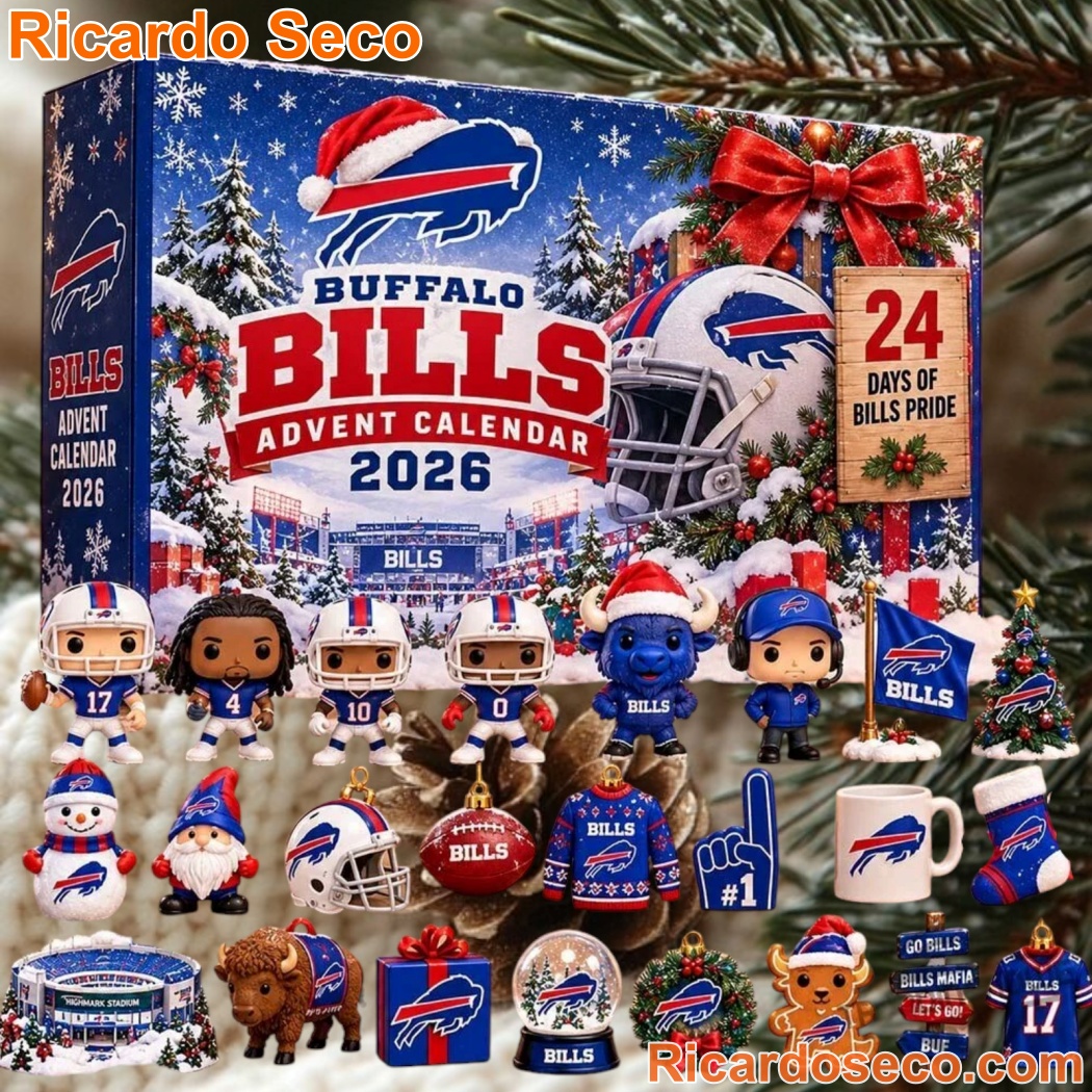 Buffalo Bills NFL Holiday 2026 Advent Calendar-a Buffalo Bills NFL Holiday 2026 Advent Calendar-a Gecp1Ed