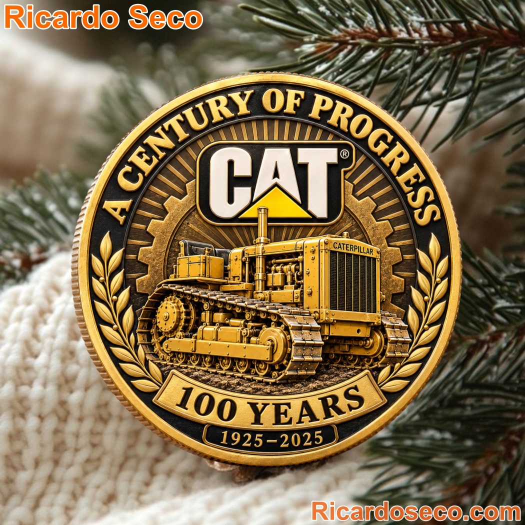 Caterpillar 100th Anniversary Commemorative Coin-a efIE9A4