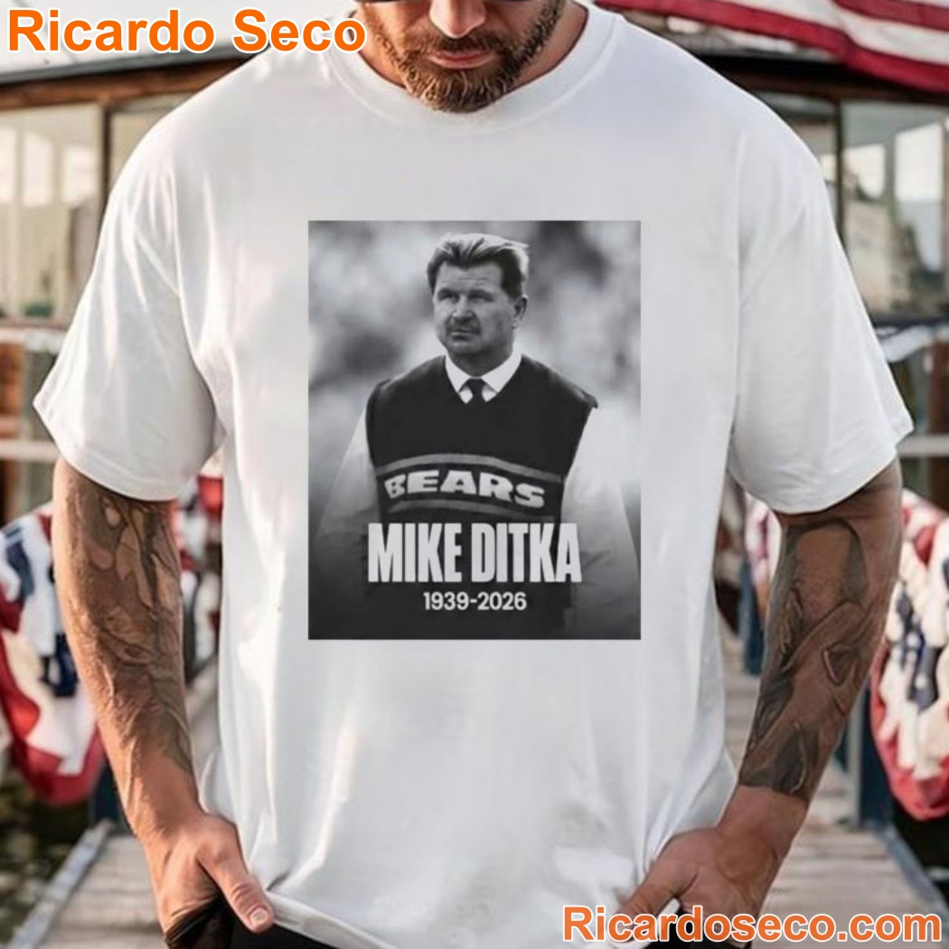 Chicago Bears Mike Ditka 1939-2026 RIP Shirt-a Chicago Bears Mike Ditka 1939-2026 RIP Shirt-a ZXxMSek