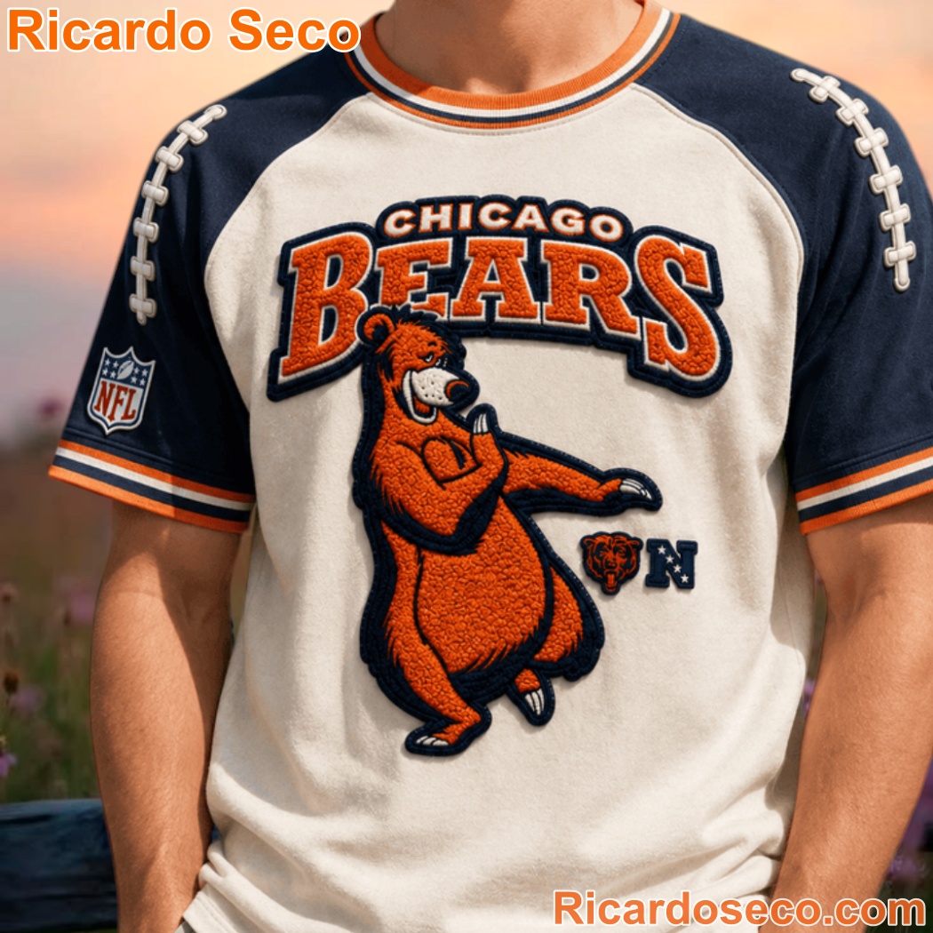 Chicago Bears Premium 3D T-shirt-a Chicago Bears Premium 3D T-shirt-a qMiD97F