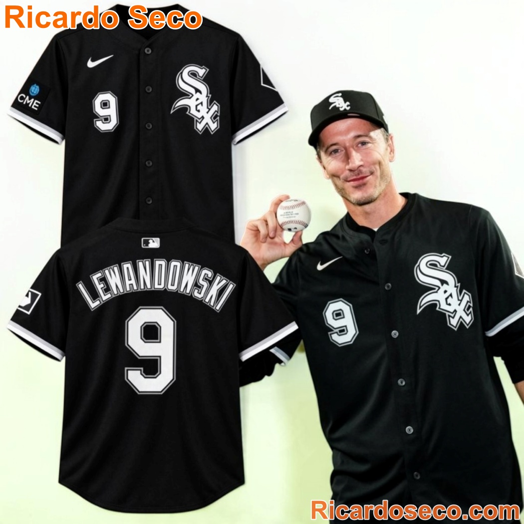 Chicago White Sox Lewandowski No 9 Baseball Jersey-a xUONPWn