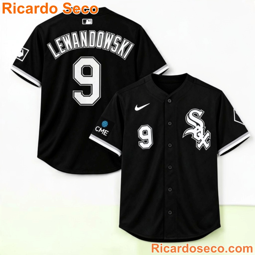 Chicago White Sox Lewandowski No 9 Baseball Jersey uRHLe9n