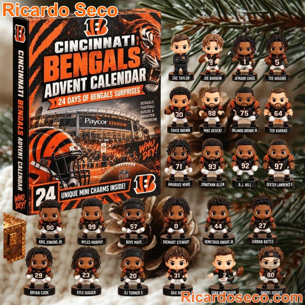 Cincinnati Bengals 2026 Advent Calendar l8AmV03