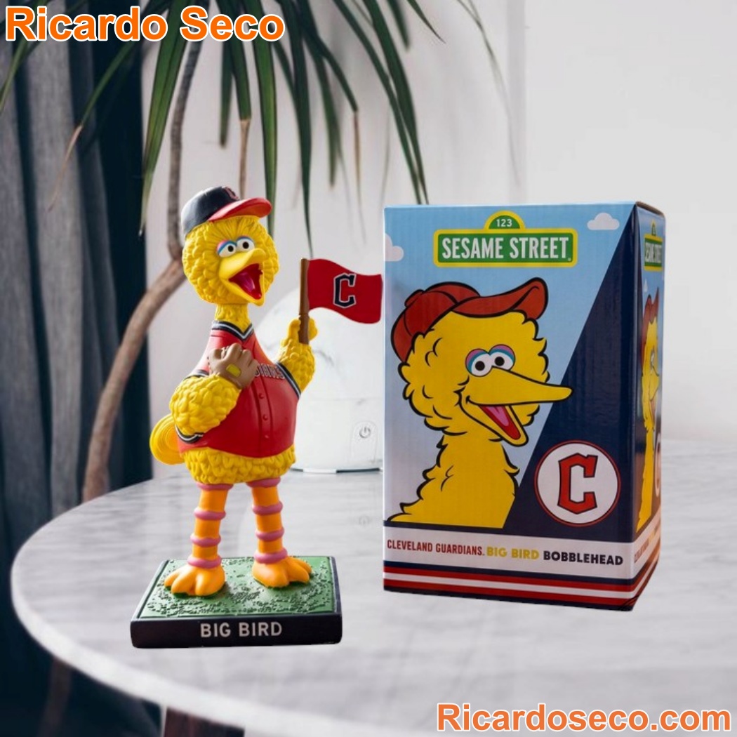 Cleveland Guardians Big Bird Sesame Street Vinyl Figure Cleveland Guardians Big Bird Sesame Street Vinyl Figure 58ixKas