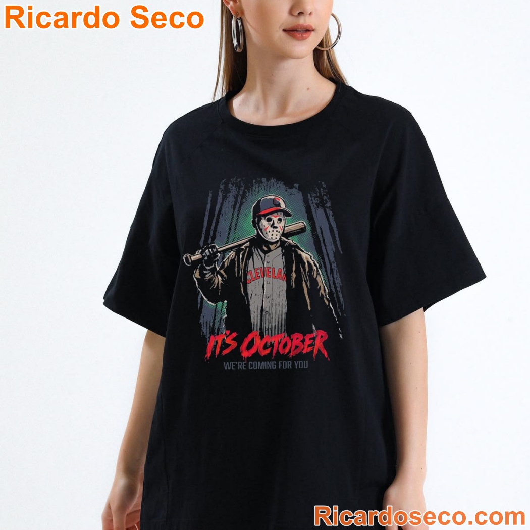Cleveland Guardians MLB Jason Voorhees Shirt LfubIYe