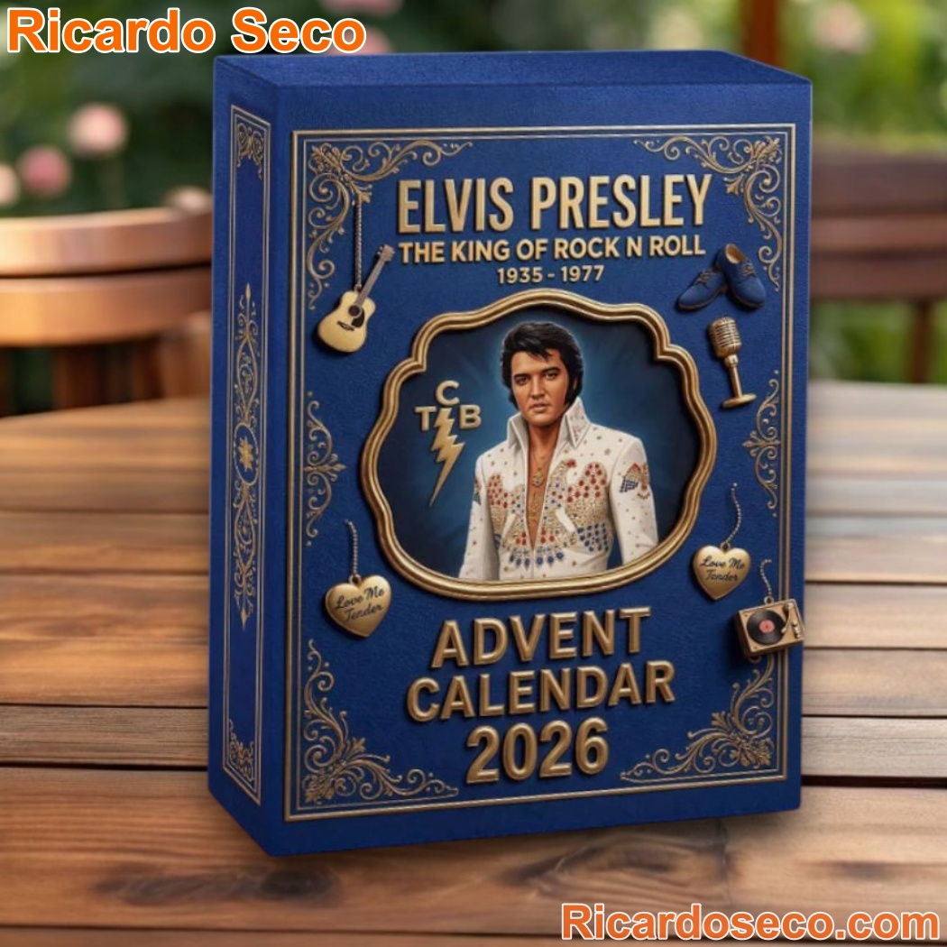 Elvis Presley The King Of Rock N Roll 2026 Advent Calendar Elvis Presley The King Of Rock N Roll 2026 Advent Calendar zhOncu3