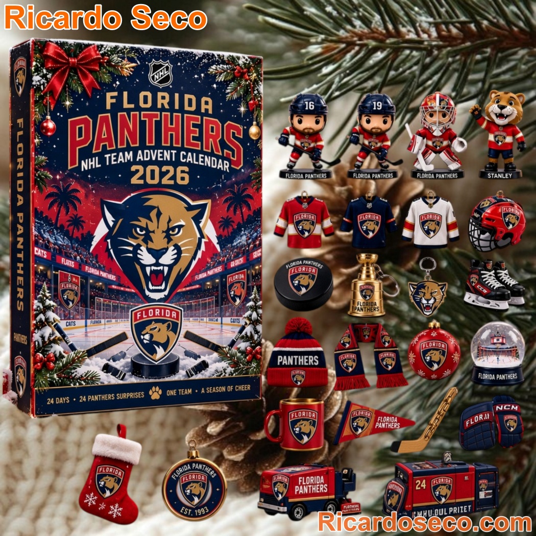 Florida Panthers NHL Team 2026 Advent Calendar-a Florida Panthers NHL Team 2026 Advent Calendar-a y07iqKf