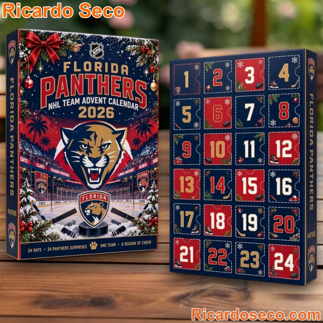 Florida Panthers NHL Team 2026 Advent Calendar Florida Panthers NHL Team 2026 Advent Calendar j1Ri5vJ
