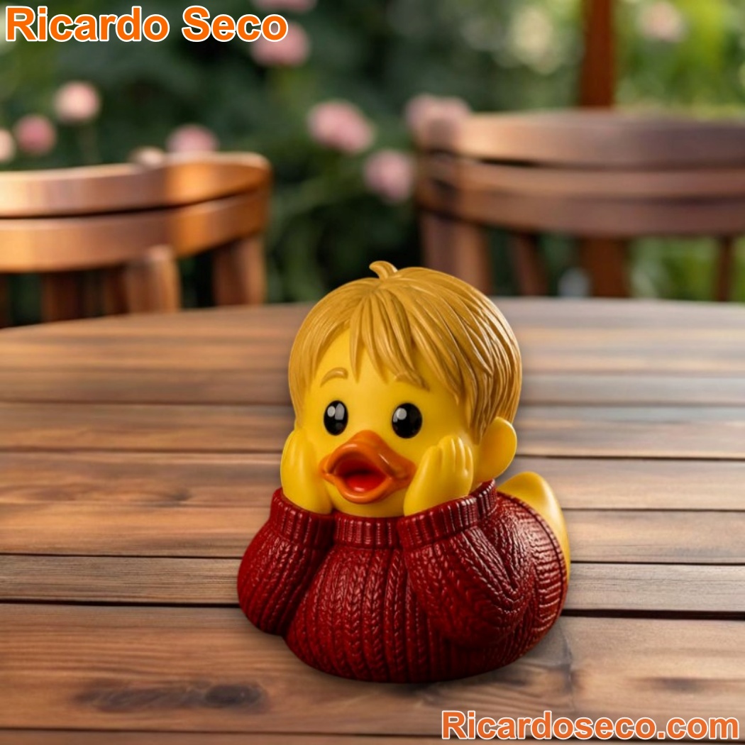 Home Alone Kevin McCallister Collectible Duck AjMorzp