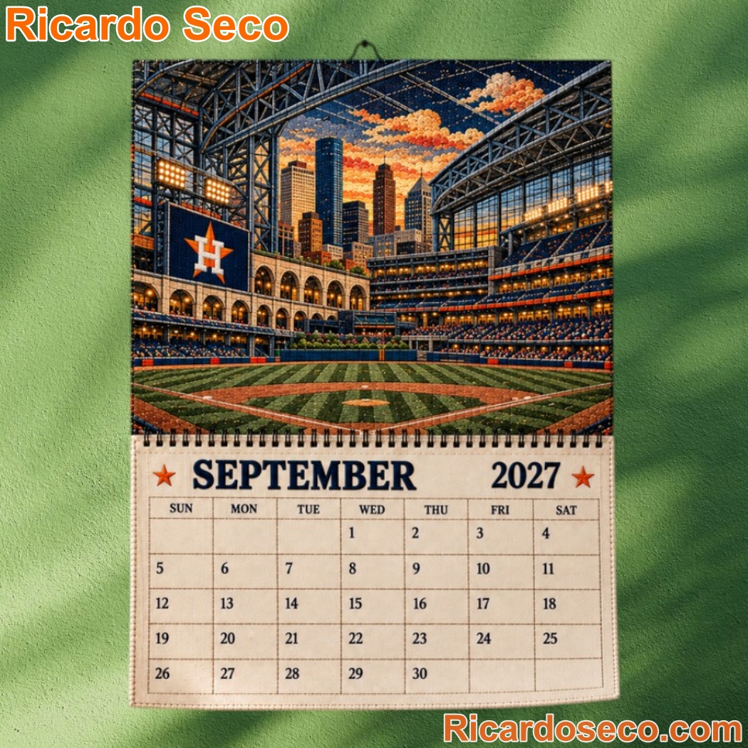 Houston Astros Orbit Mascot A Year With Astros 2027 Wall Calendar-a W9Sk2zh