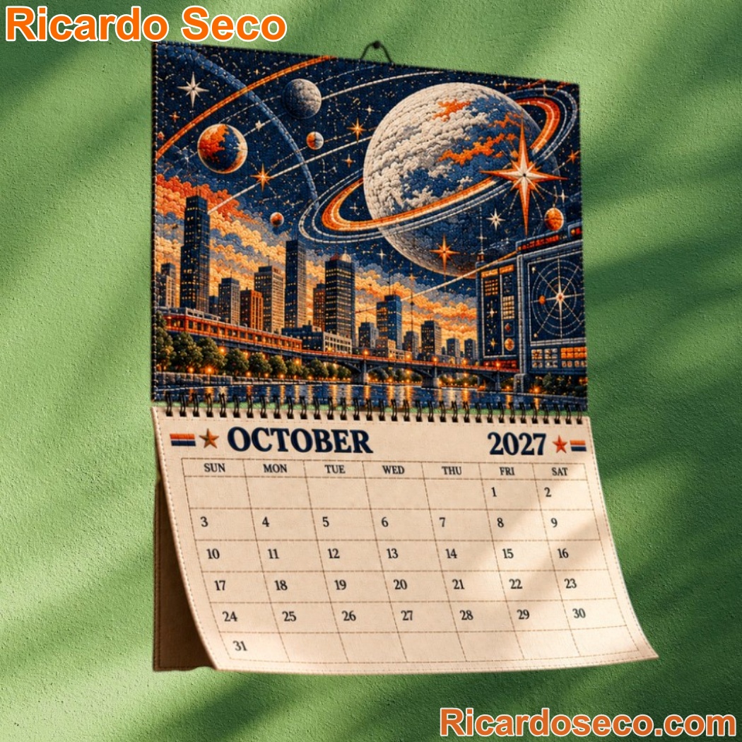 Houston Astros Orbit Mascot A Year With Astros 2027 Wall Calendar-b RohJK9A