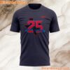 Houston Texans Est 2002 25 Seasons T-shirt 5Cmv60H