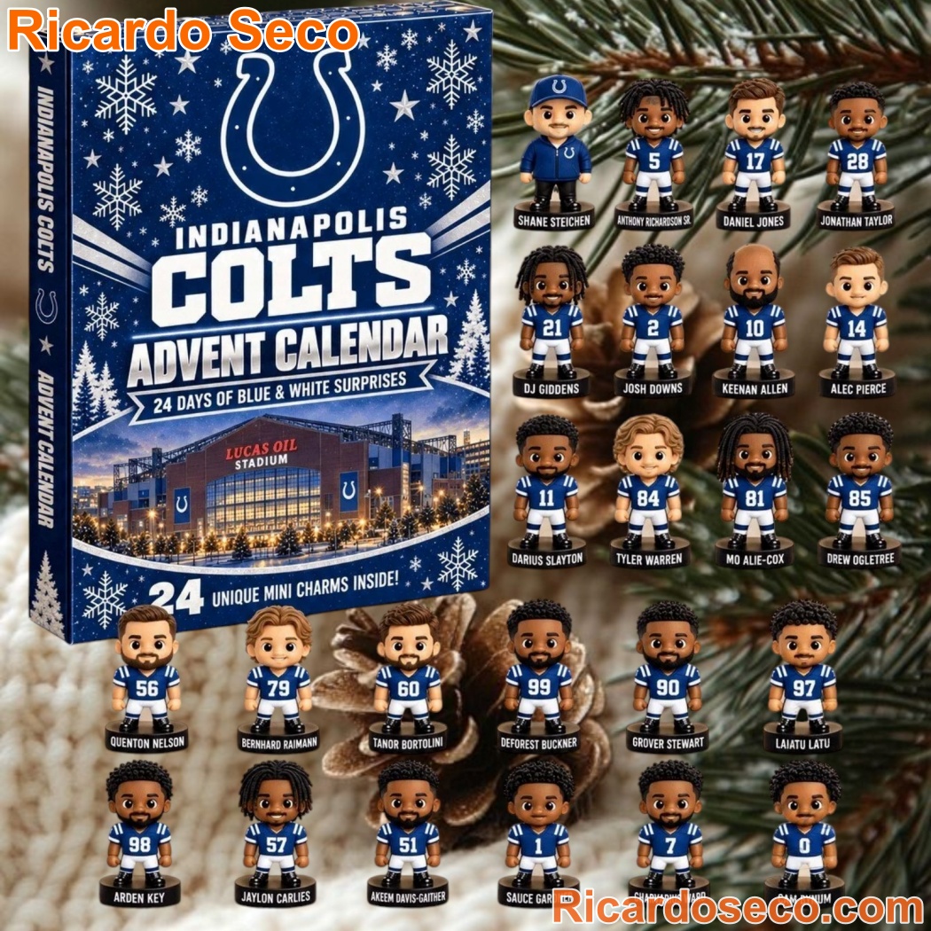 Indianapolis Colts 2026 Advent Calendar QybriLq