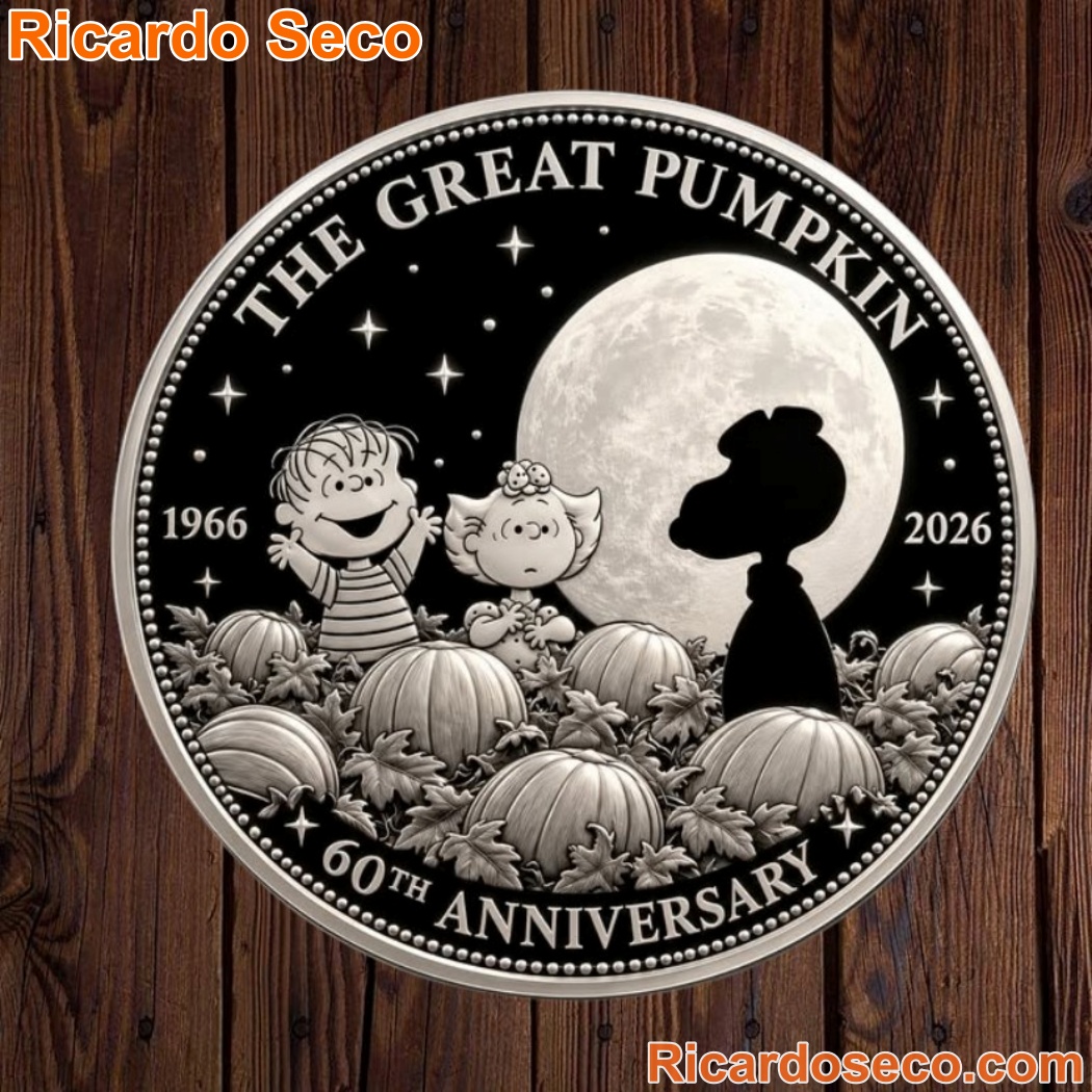 It's the Great Pumpkin 60th Anniversary Charlie Brown Halloween Commemorative Coin It's the Great Pumpkin 60th Anniversary Charlie Brown Halloween Commemorative Coin YO78IbP