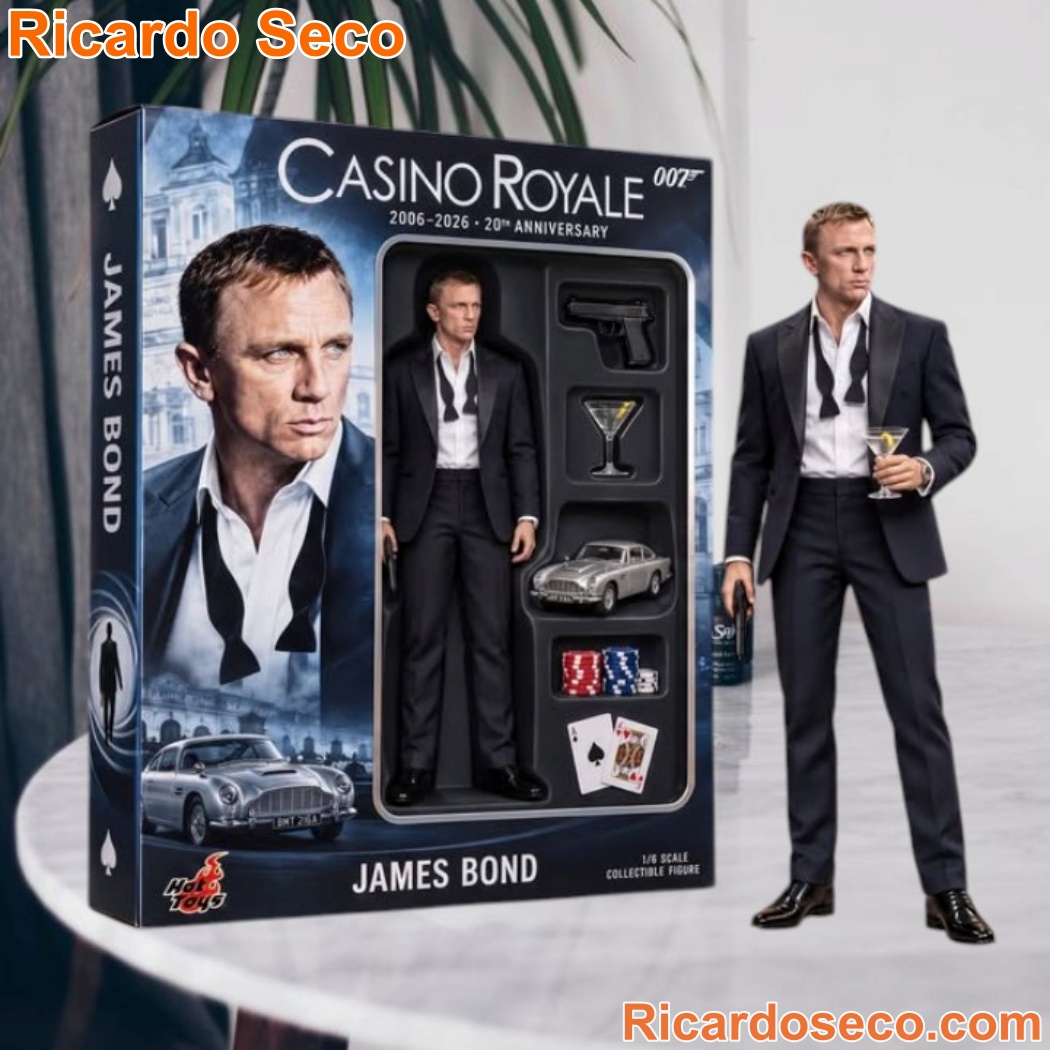 James Bond 2006-2025 No Time To Die 20th Anniversary Collectible Figure James Bond 2006-2025 No Time To Die 20th Anniversary Collectible Figure FAv6gQ8
