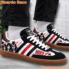 KISS Black White Faces Samba Shoes-a ijX2LTd