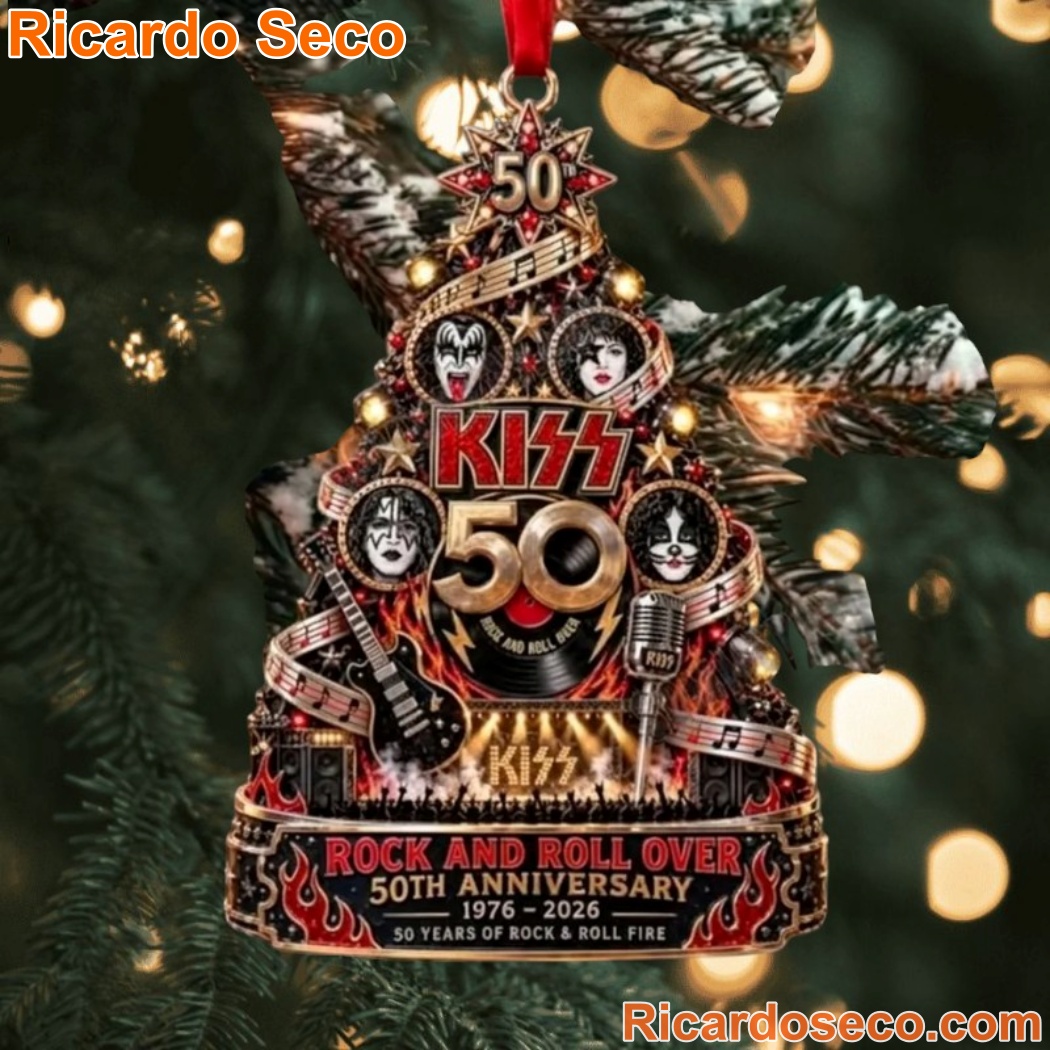Kiss Rock Band 50th Anniversary Christmas Ornament Kiss Rock Band 50th Anniversary Christmas Ornament 0sDRPmy