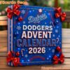 Los Angeles Dodgers 2026 Holiday Collector Advent Calendar jX6mrqd