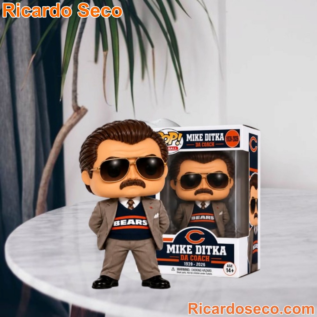 Mike Ditka Chicago Bears Coach NFL Legends Figure Mike Ditka Chicago Bears Coach NFL Legends Figure aQpnsCZ
