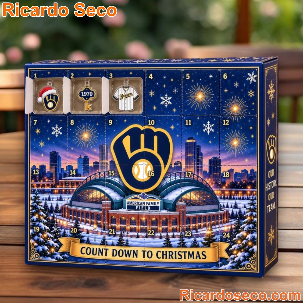 Milwaukee Brewers 2026 NL Champions Advent Calendar BNiofkr