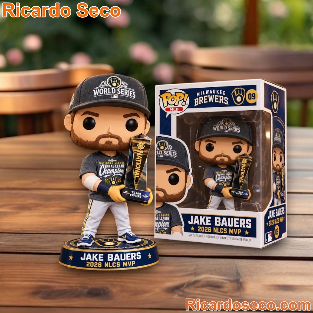 Milwaukee Brewers 2026 NLCS MVP Jake Bauers 2026 NLCS MV Pinyl Figure-a Milwaukee Brewers 2026 NLCS MVP Jake Bauers 2026 NLCS MV Pinyl Figure-a rwlHSVR