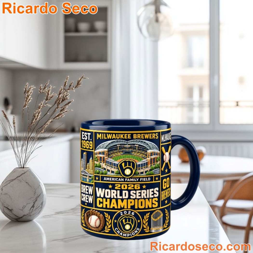 Milwaukee Brewers 2026 World Series Champions Coffee Mug Milwaukee Brewers 2026 World Series Champions Coffee Mug 3xpABn2