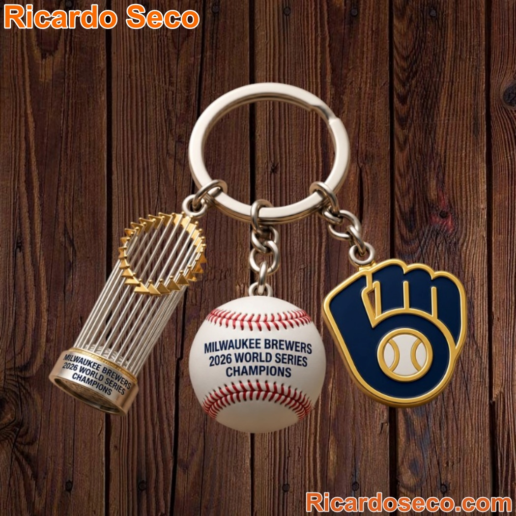 Milwaukee Brewers 2026 World Series Champions Keychain A5NmRYe
