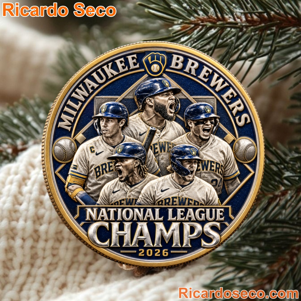 Milwaukee Brewers National League Champs 2026 Commemorative Coin XTOL95K