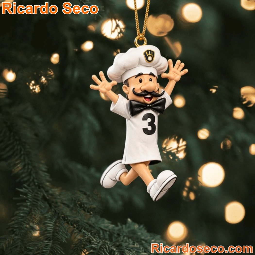 Milwaukee Brewers Racing Sausage Ornaments-b CVbpTdZ