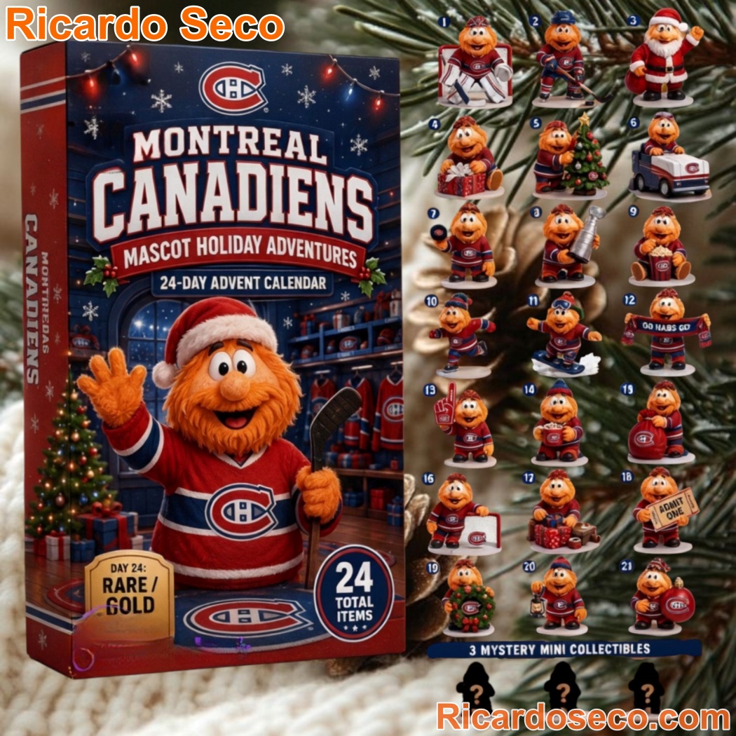Montreal Canadiens Mascot Holiday Adventures 2026 Advent Calendar-a Montreal Canadiens Mascot Holiday Adventures 2026 Advent Calendar-a dYaoXDh