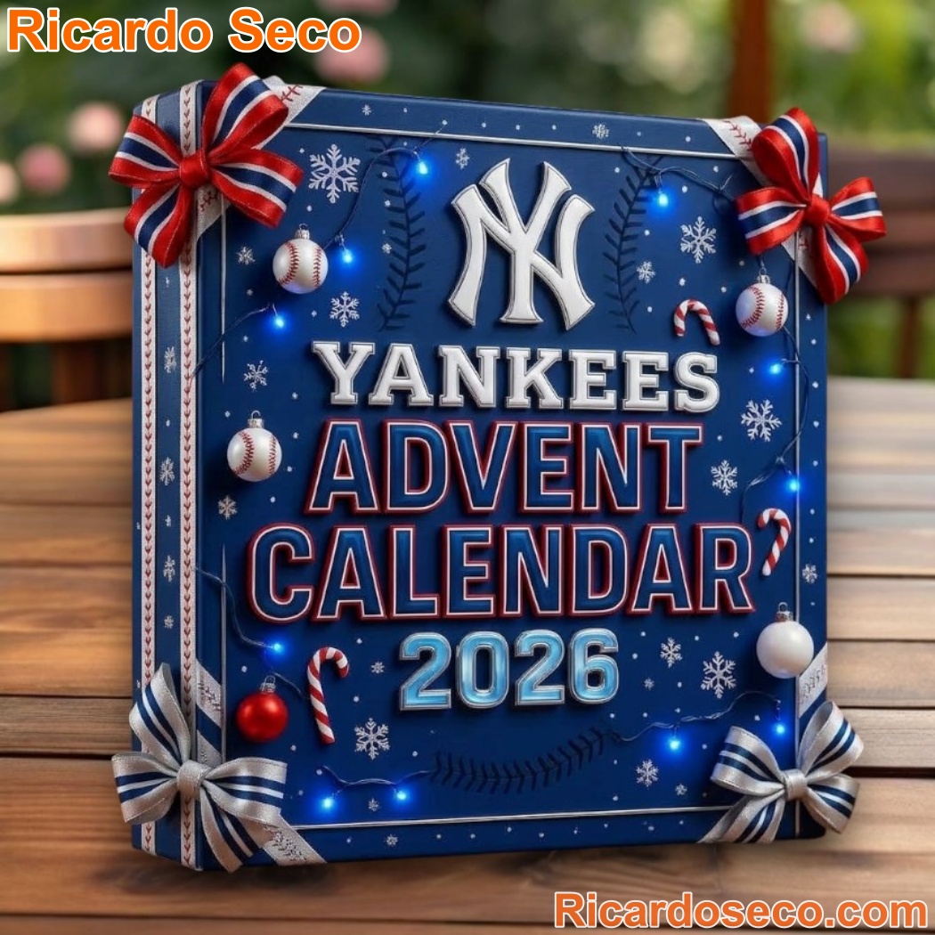 New York Yankees 2026 Holiday Advent Calendar m8HzVW0