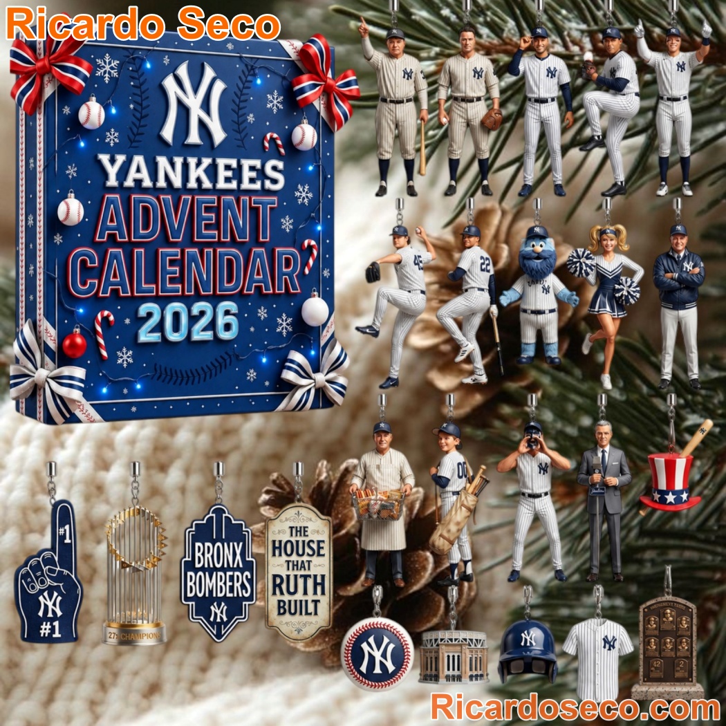 New York Yankees 2026 Holiday Advent Calendar-a X1FwMIp