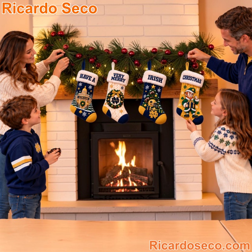 Notre Dame Fighting Irish Special Christmas Stockings-a Notre Dame Fighting Irish Special Christmas Stockings-a xt5Cvr7