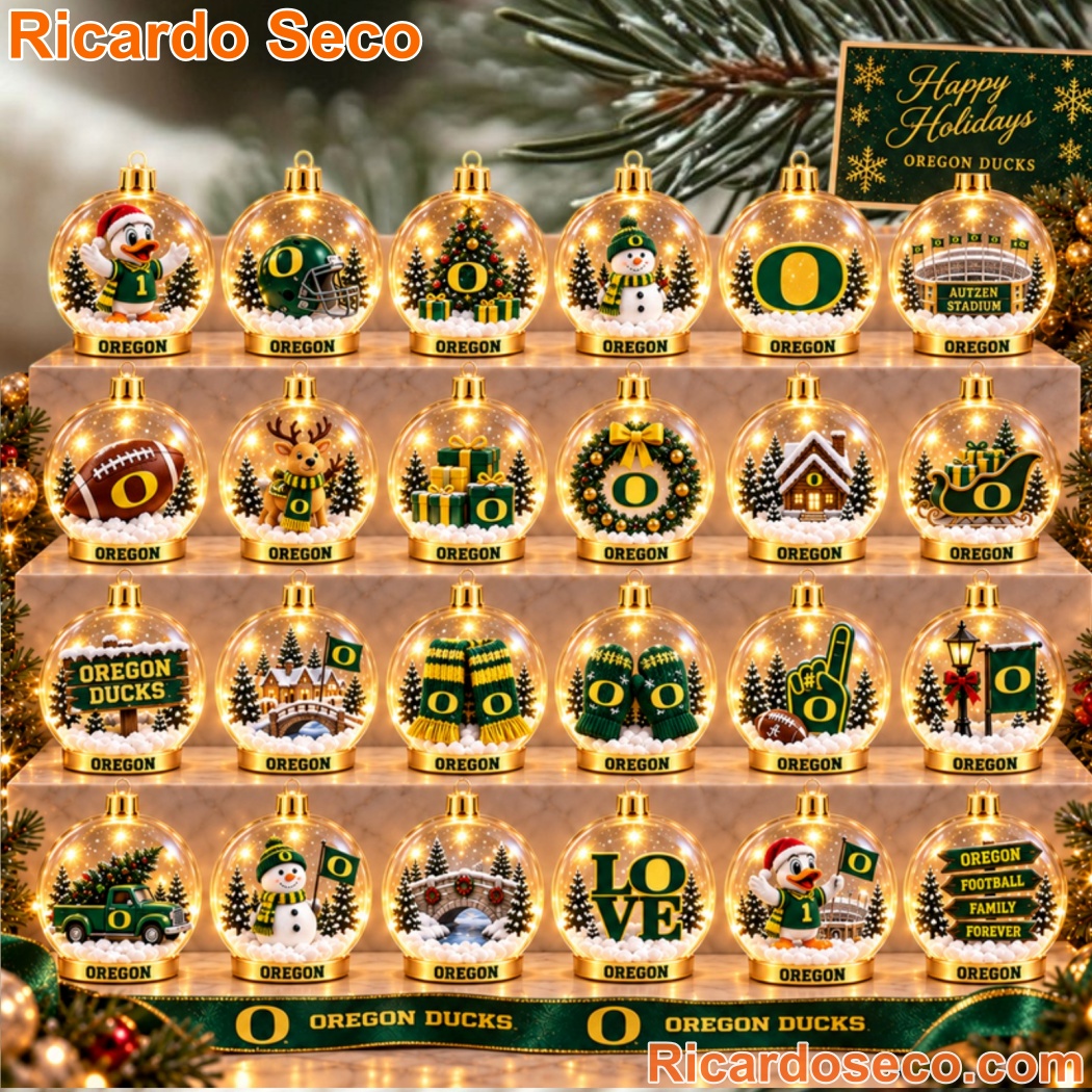 Oregon Ducks Ball Ornaments Premium Advent Calendar-a Oregon Ducks Ball Ornaments Premium Advent Calendar-a 5Lk3mJC