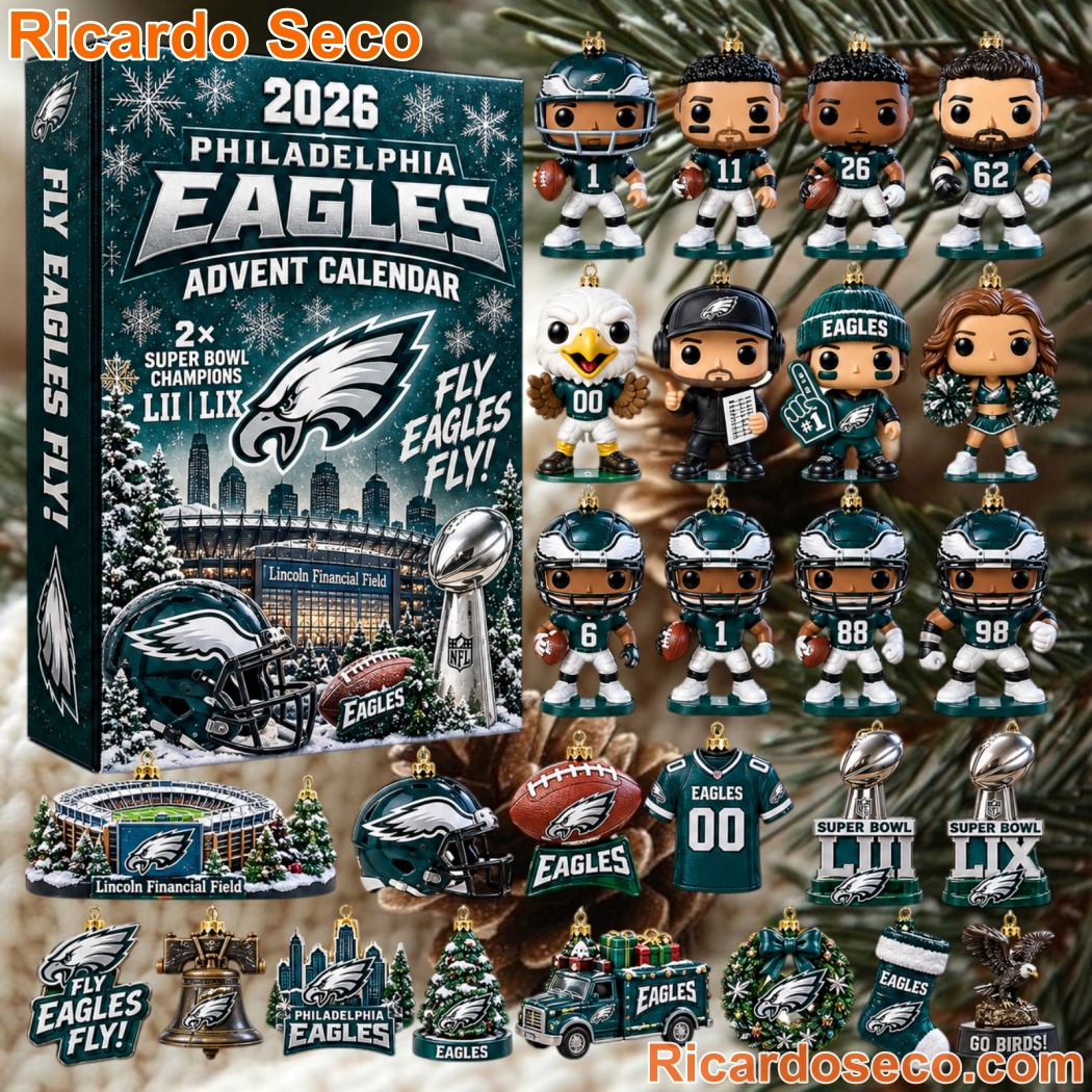 Philadelphia Eagles Super Bowl LII LIX 2026 Advent Calendar-a Philadelphia Eagles Super Bowl LII LIX 2026 Advent Calendar-a d68uxbn