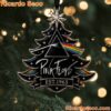 Pink Floyd Est 1965 Christmas Tree Ornament 2upDU49