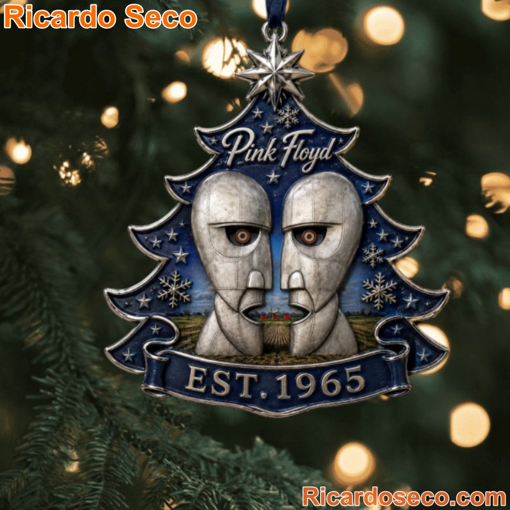Pink Floyd Est 1965 Christmas Tree Ornament-a zI6wnrd