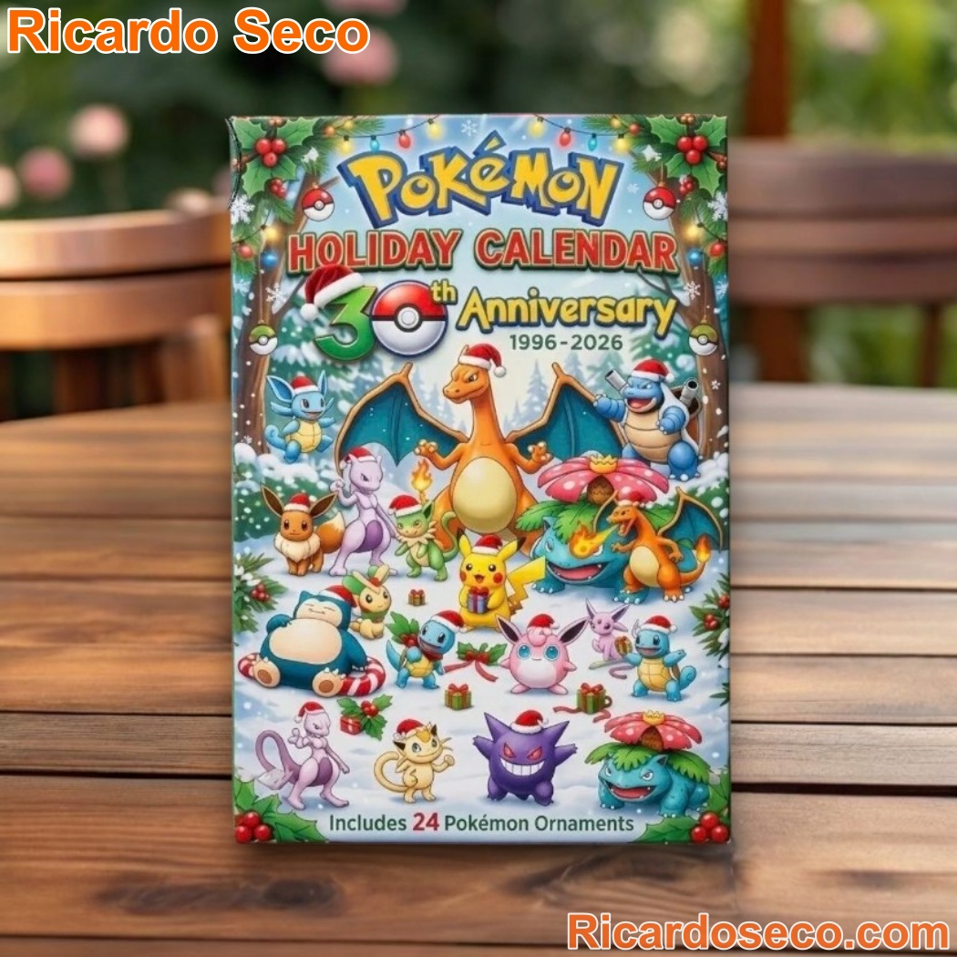 Pokemon 1996-2026 30th Anniversary Christmas Advent Calendar-a Ca7Frqh